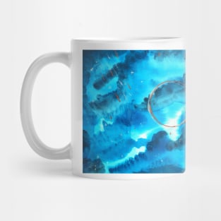 Watercolour galaxy: The Celestial Dreamscape Mug